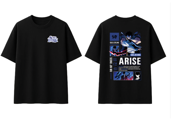 Solo Leveling Customized Cotton T-shirts