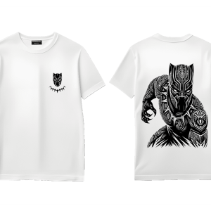 Black Panther Customized COTTON t-shirt